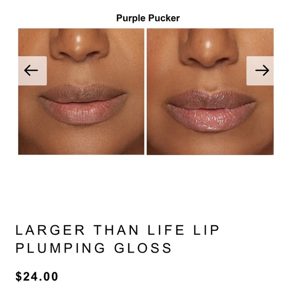 Sale!🎉Larger Than Life Plumping Gloss by Lisa Rinna in Purple Pucker - Picture 4 of 4